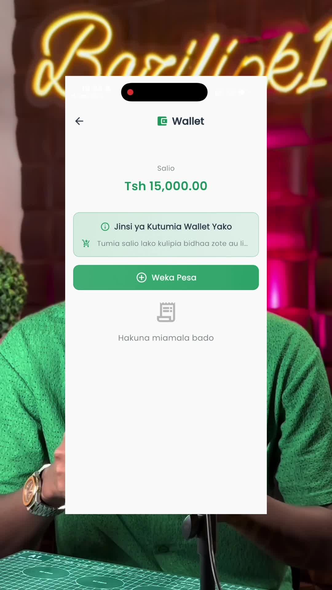 Product demo video